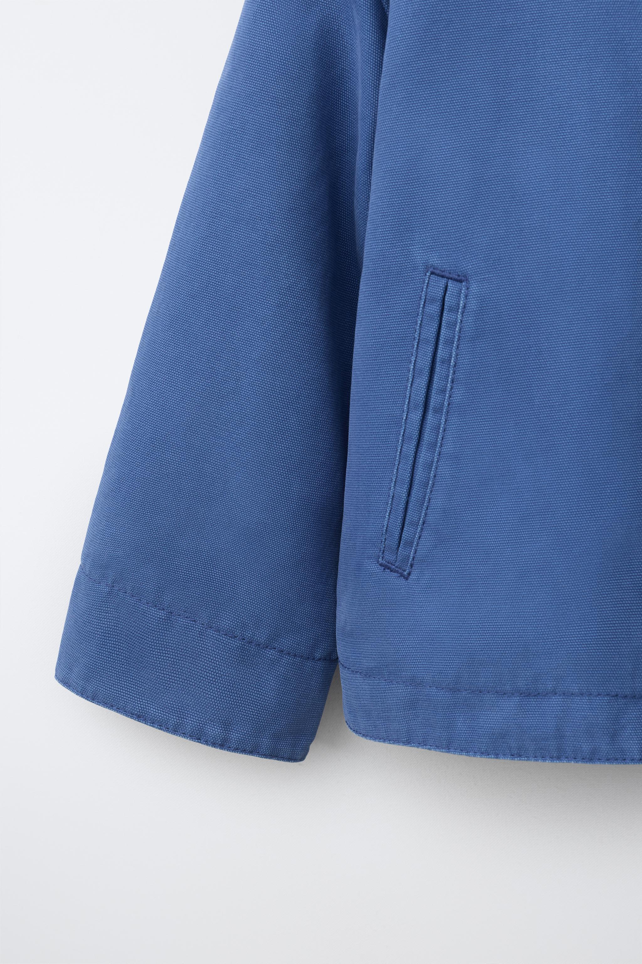 CONTRAST COLLAR JACKET